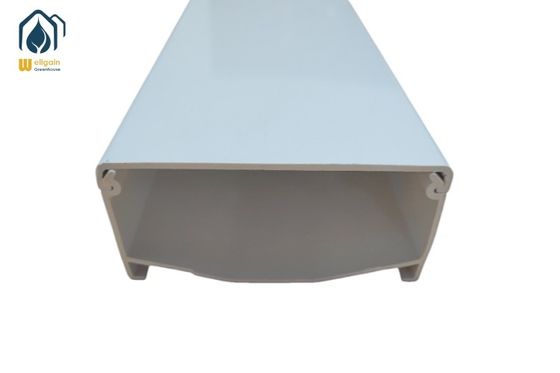 Qualität Quadratischer PVC-NFT-Hydroponikkanal für einfache Reinigung und schnelleres Wachstum usine