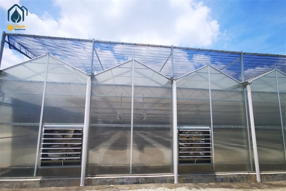 Giá tốt. Thép khung nhà kính polycarbonate lớn với kiểm soát khí hậu chính xác trực tuyến